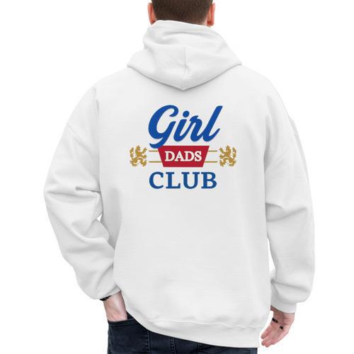 Cool Dads Club Father's Day Shirt From Daughter Son Men's Hoodie Back Print - Father's Day Fun