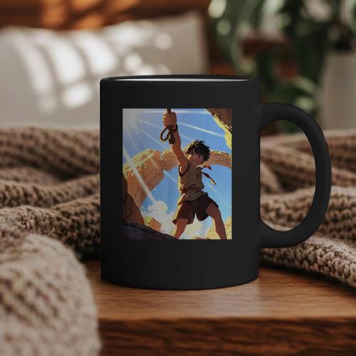 David And Goliath Bible Book Samuel King David Anime Manga Graphic Print Coffee Mug - Bookorys CA