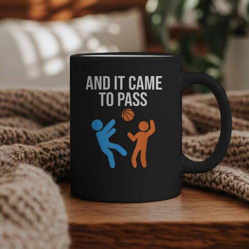 And It Came To Pass Book Of Mormon LDS Missionary Graphic Print Coffee Mug - Bookorys DE
