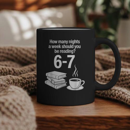 Reading 67 Meme English Teacher Book Lover Graphic Print Coffee Mug - Bookorys