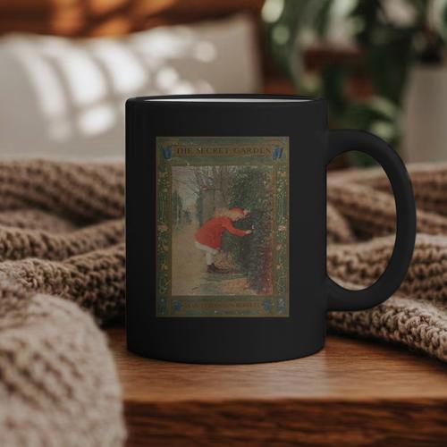 The Secret Garden Book Cover Graphic Print Coffee Mug - Bookorys