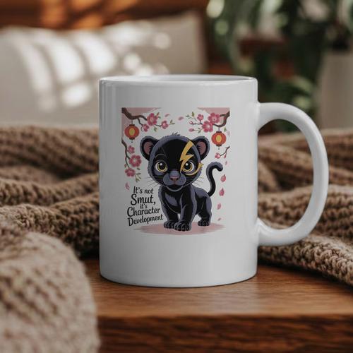 Spicy Romance Character Development Book Reader Design Graphic Print Coffee Mug - Bookorys UK