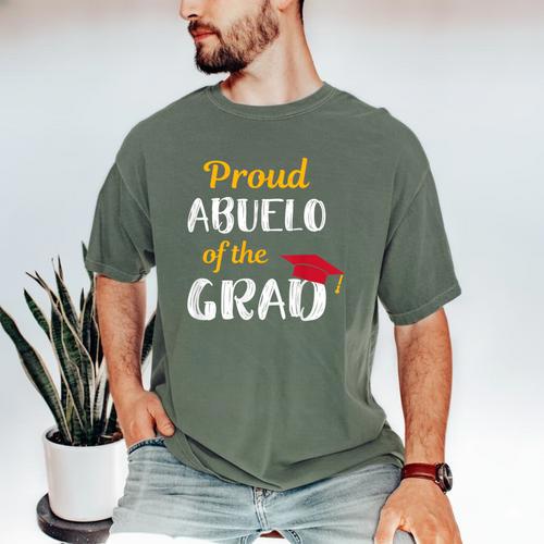 Abuelo Of Graduate Shirt Proud Grandpa Graduation Tee Men's Comfort Colors T-Shirt - Best Gift Smart