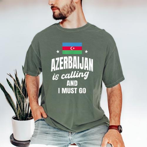 Azerbaijan Lover Saying Azeri Nostalgia Men's Comfort Colors T-Shirt - Figerry