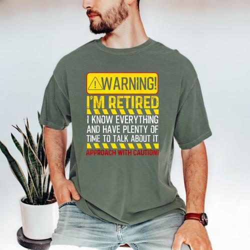 Best Retirement Novelty For Men Women Dad Grandpa Retirement Men's Comfort Colors T-Shirt - Father's Day Fun