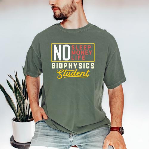 Biophysics Major Student Shirt Graduation College Men's Comfort Colors T-Shirt - Best Gift Smart