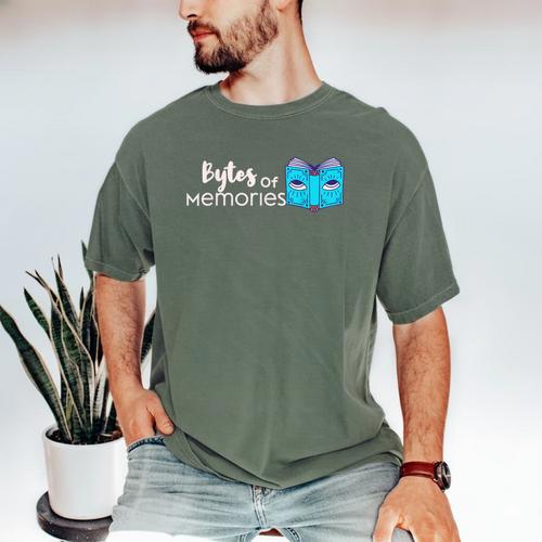 Bytes Of Memories Digital Nostalgia Concept Line Men's Comfort Colors T-Shirt - Figerry