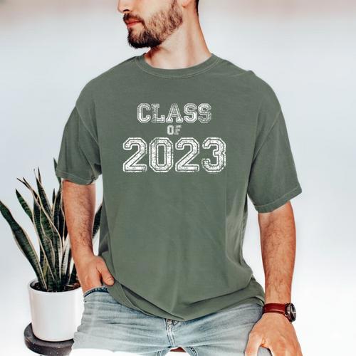 Class Of 2023 Shirt Senior 2023 Graduation Her Women Men's Comfort Colors T-Shirt - Best Gift Smart