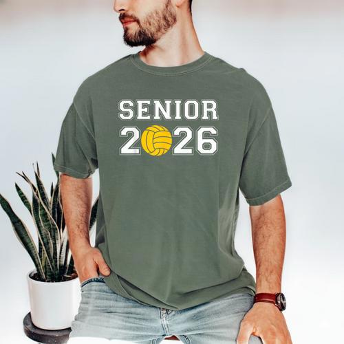 Class Of 2026 Graduation Waterpolo Senior 2026 Water Polo Men's Comfort Colors T-Shirt - Best Gift Smart