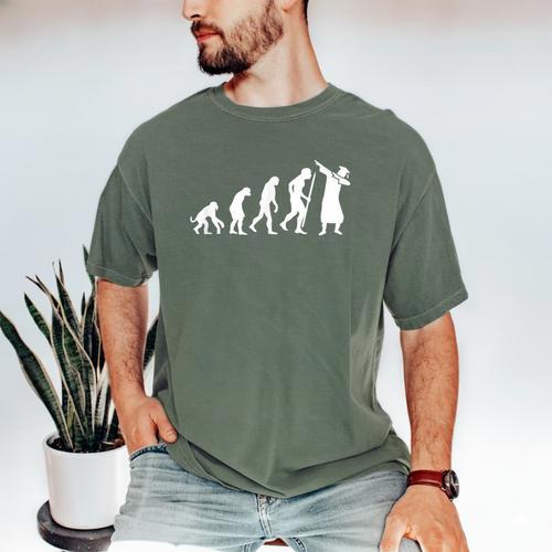 Evolution Of Dab Dabbing Dabbin' Graduation School T-Shirt Men's Comfort Colors T-Shirt - Best Gift Smart