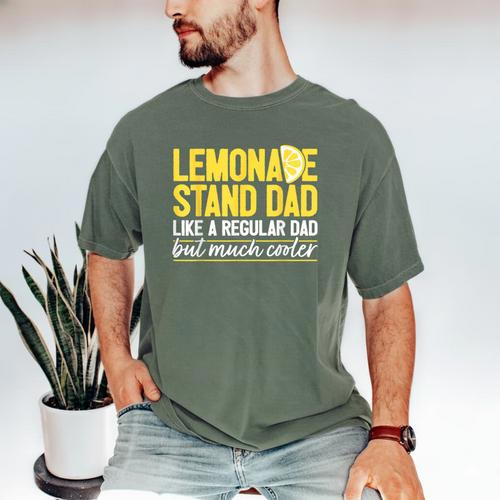Family Lemonade Stand Dad Men's Comfort Colors T-Shirt - Father's Day Fun