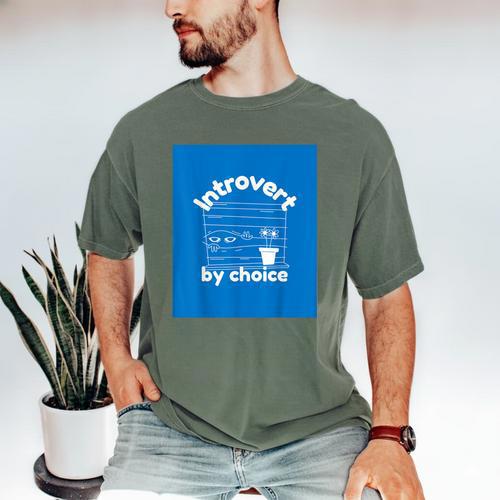 Fun For Introverts Men's Comfort Colors T-Shirt - Raresse