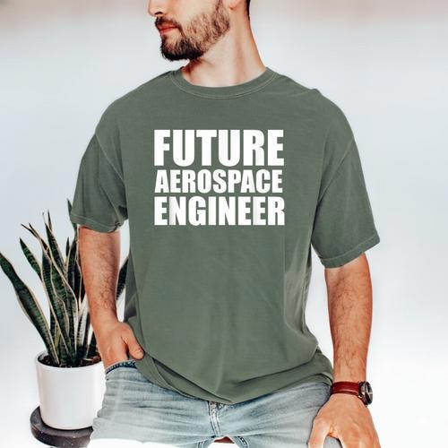 Future Aerospace Engineer College Graduate Graduation Men's Comfort Colors T-Shirt - Best Gift Smart