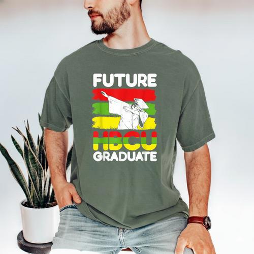 Future HBCU African American Gradute Graduation Men's Comfort Colors T-Shirt - Best Gift Smart