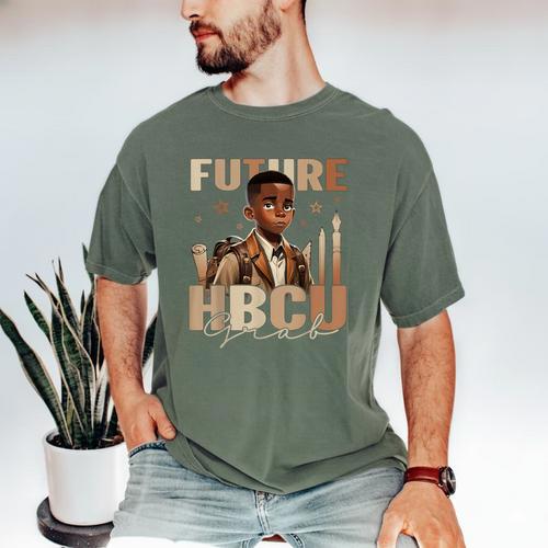 Future HBCU Grad History Boy Kids Graduation HBCU Men's Comfort Colors T-Shirt - Best Gift Smart