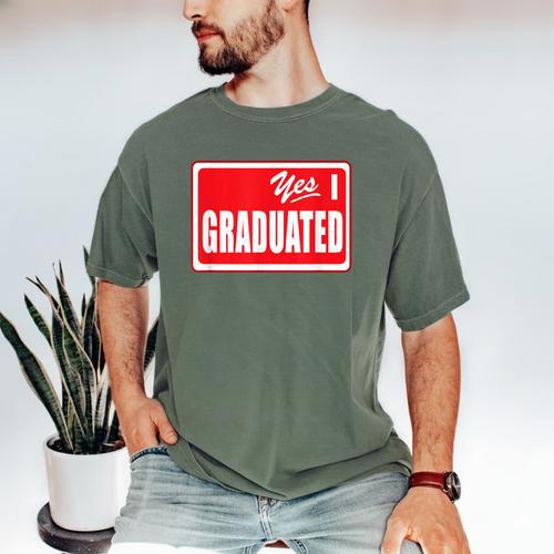 Graduate Class Of 2025 Senior Graduation End Of School Year Men's Comfort Colors T-Shirt - Best Gift Smart