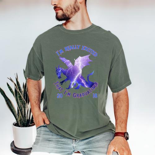 Graduation 2018 Tee-Shirt Men's Comfort Colors T-Shirt - Best Gift Smart