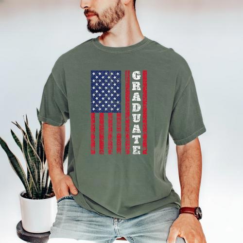 Graduation T-Shirt High School & College Graduate Shirt 2018 Men's Comfort Colors T-Shirt - Best Gift Smart