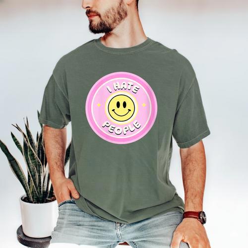 I Hate People Saying For Introverts Men's Comfort Colors T-Shirt - Raresse