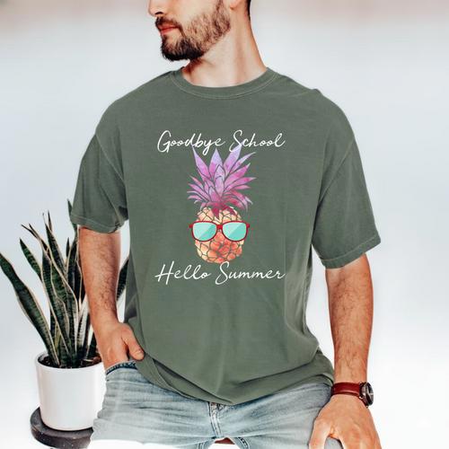 Last Day Of School Shirt Teacher Tee Graduation Men Women Kids Men's Comfort Colors T-Shirt - Best Gift Smart
