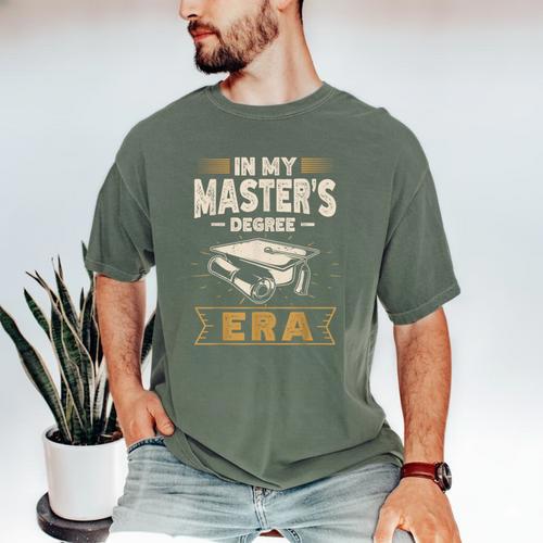 Master’s Degree Era MBA Masters Degree Graduation Men's Comfort Colors T-Shirt - Best Gift Smart