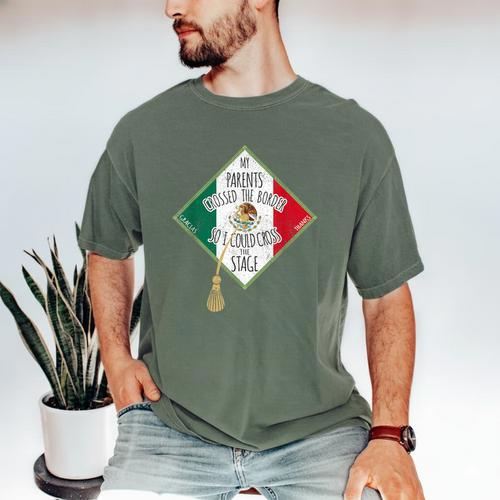 Mexican Pride Graduation 2019 Tshirt Men's Comfort Colors T-Shirt - Best Gift Smart