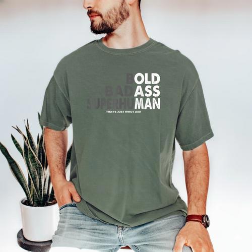 Old Man Saying Gag Dad Husband Birthday Fathers Day Men's Comfort Colors T-Shirt - Father's Day Fun