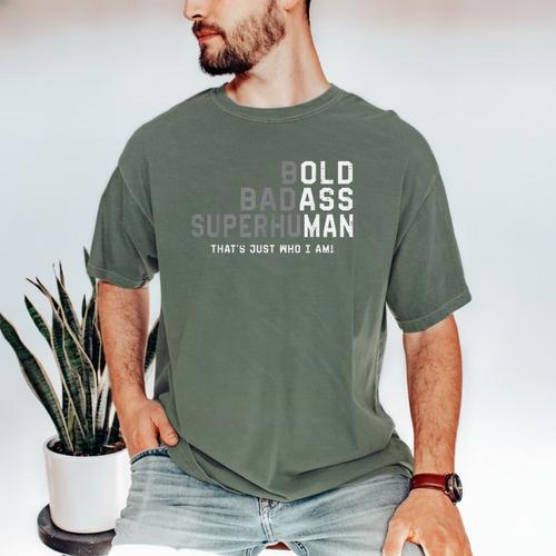 Old Man Saying Gag Fathers Day Birthday Dad Men Men's Comfort Colors T-Shirt - Father's Day Fun