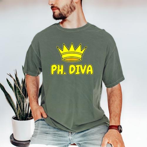 PhD Graduation Ph Diva t Shirt Phdiva Phd t Men's Comfort Colors T-Shirt - Best Gift Smart