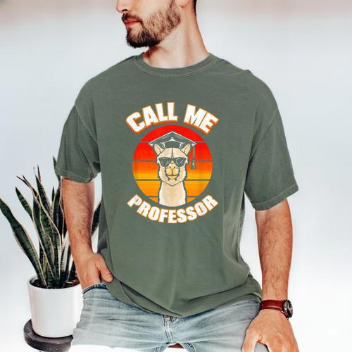 Professor Graduation For PhD Degree Doctor University Men's Comfort Colors T-Shirt - Best Gift Smart