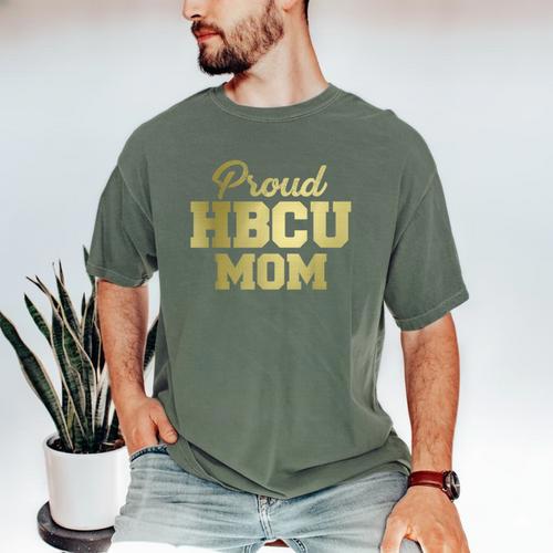 Proud HBCU Mom Graduation College Men's Comfort Colors T-Shirt - Best Gift Smart