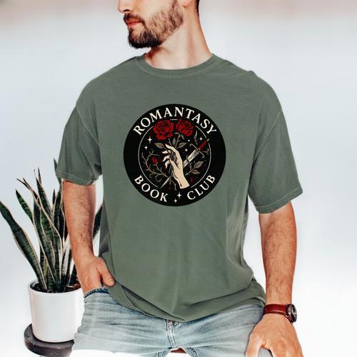 Romantasy Book Club Enthusiast Men's Comfort Colors T-Shirt - Bookorys AU
