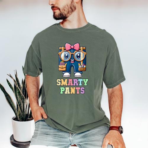 Sarcastic Little MISS SMARTY PANTS Graduation Alumni Game On Men's Comfort Colors T-Shirt - Best Gift Smart