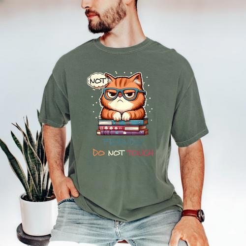 Sarcastic Loner Introvert Not a Friendly Do Not Touchs Men's Comfort Colors T-Shirt - Raresse