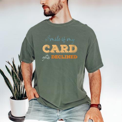 Sarcastic Shopper Introvert Shopaholic Shopping Humor Men's Comfort Colors T-Shirt - Raresse
