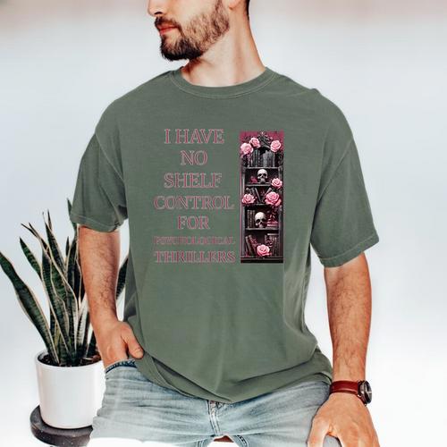 Saying Psychological Thriller Book Reader Lover Men's Comfort Colors T-Shirt - Bookorys