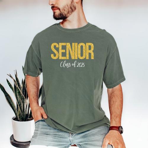 Senior 2025 Graduation Class Of 2025 Senior Men Women Men's Comfort Colors T-Shirt - Best Gift Smart