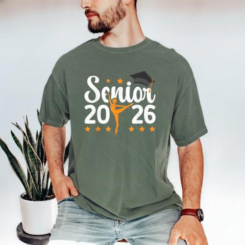 Senior Dancer 2026 Graduation Dance Senior 2026 Men's Comfort Colors T-Shirt - Best Gift Smart