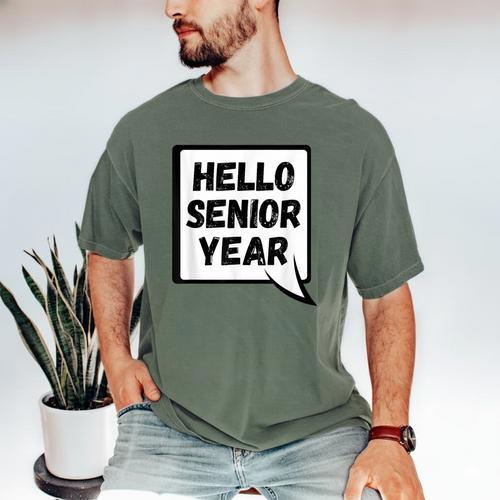 Seniors Class Of 2026 Back To School Graduation Men's Comfort Colors T-Shirt - Best Gift Smart