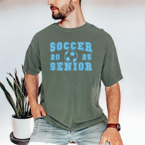 Soccer Senior Night Soccer Senior 2025 Graduation 16 Men's Comfort Colors T-Shirt - Best Gift Smart