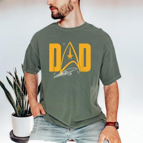 Star Trek Starfleet Dad Men's Comfort Colors T-Shirt - Father's Day Fun