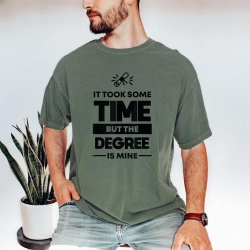 Adult College Graduation Men's Comfort Colors T-Shirt - Best Gift Smart