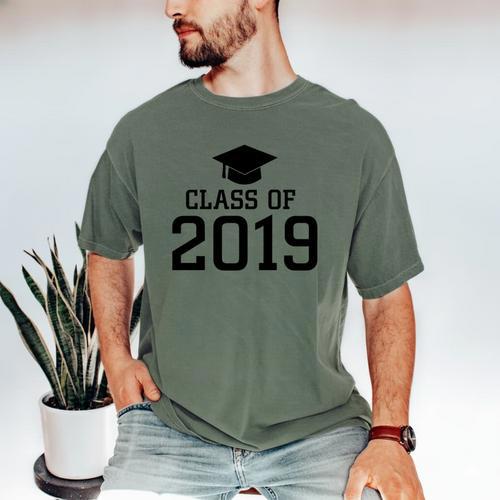 Class Of 2019 Shirt Graduation Gift Men's Comfort Colors T-Shirt - Best Gift Smart