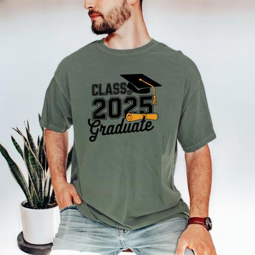 Class Of 2025 Graduate 2025 Graduation Senior 2025 Men's Comfort Colors T-Shirt - Best Gift Smart
