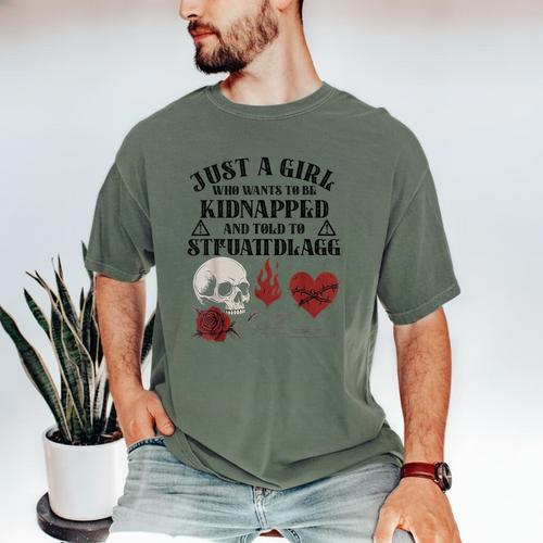 Dark Romance Smutt Book Merch Just A Good Girl STFUATTDLAGG Men's Comfort Colors T-Shirt - Bookorys