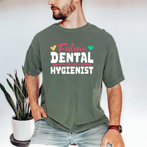 Dental Hygienist Graduation Future Dental Hygienist Men's Comfort Colors T-Shirt - Best Gift Smart
