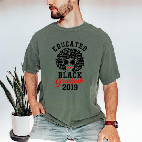Educated Graduate 2019 Graduation Cute T Shirt Men's Comfort Colors T-Shirt - Best Gift Smart