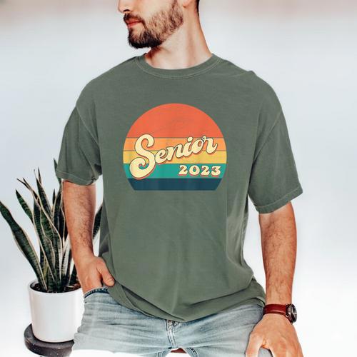 Senior 2023 Graduation My Last First Day Of Class Of 2023 Men's Comfort Colors T-Shirt - Best Gift Smart