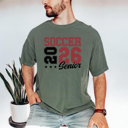 Soccer Senior Night Soccer Senior 2026 Graduation 71 Men's Comfort Colors T-Shirt - Best Gift Smart