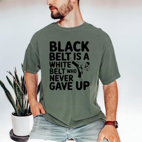 Taekwondo Belt Club Graduation Men's Comfort Colors T-Shirt - Best Gift Smart